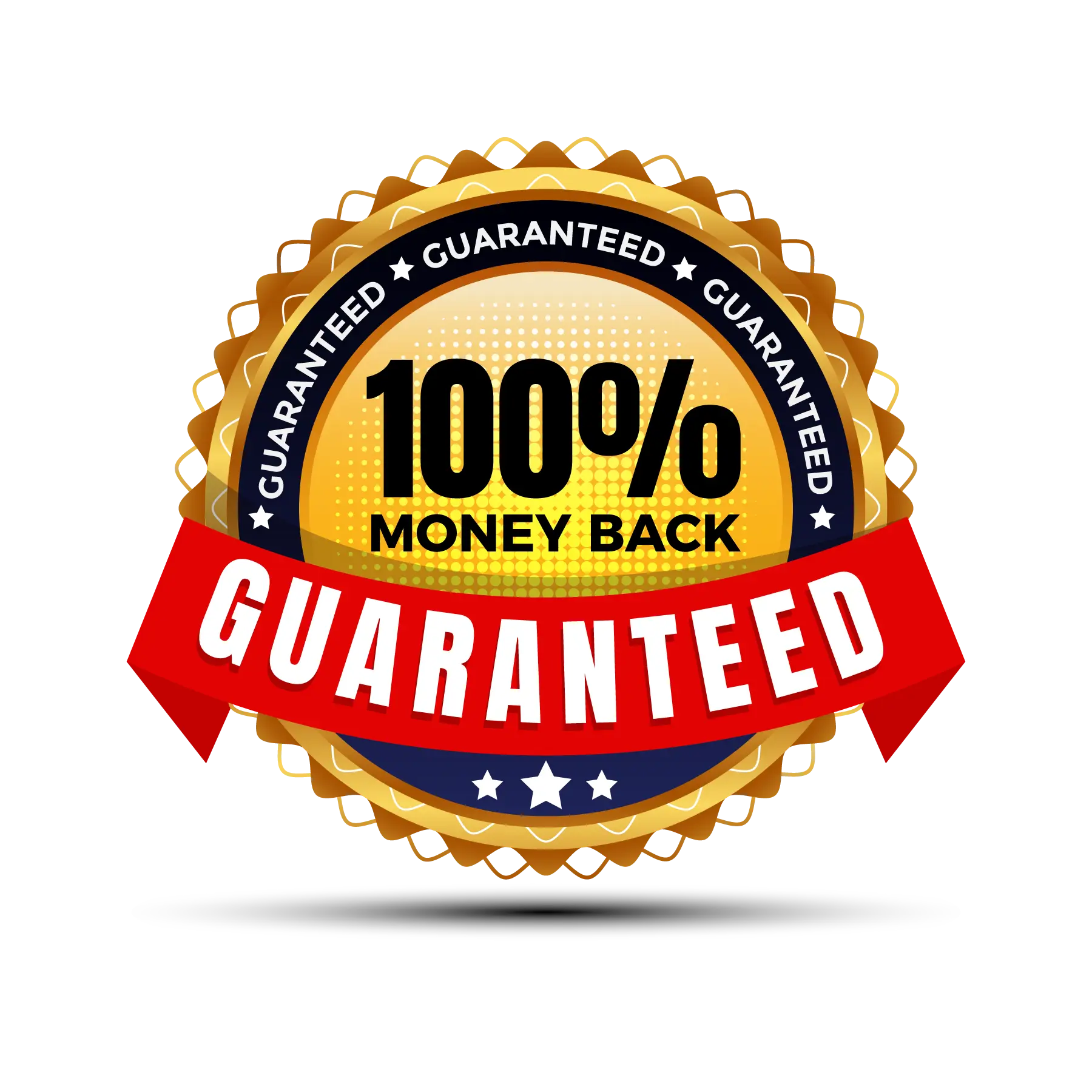 100% Money Back Shield